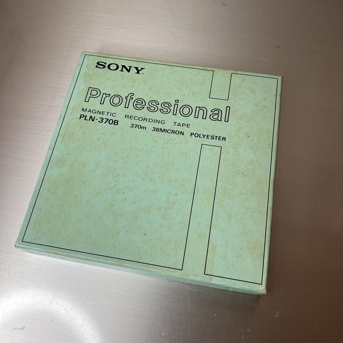 26521⑦ SONY オープンリールテープ プロフェッショナル pln-370b ソニー