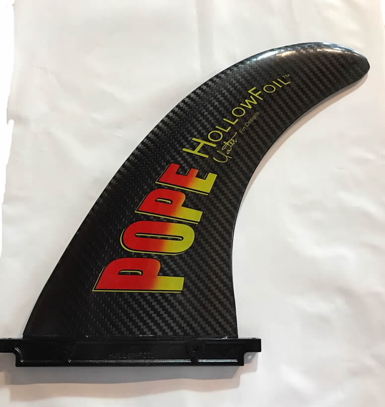 カーボン　Pope Hollow Foil Fin ポープ　ホロー　フォイル　フィン　Yater イエーター