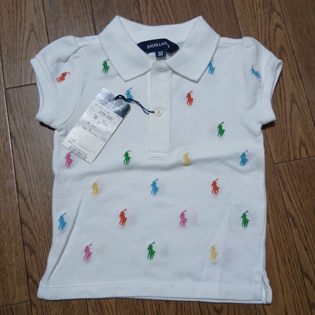 未使用★　ラルフローレン キッズ　 ポロシャツ　80