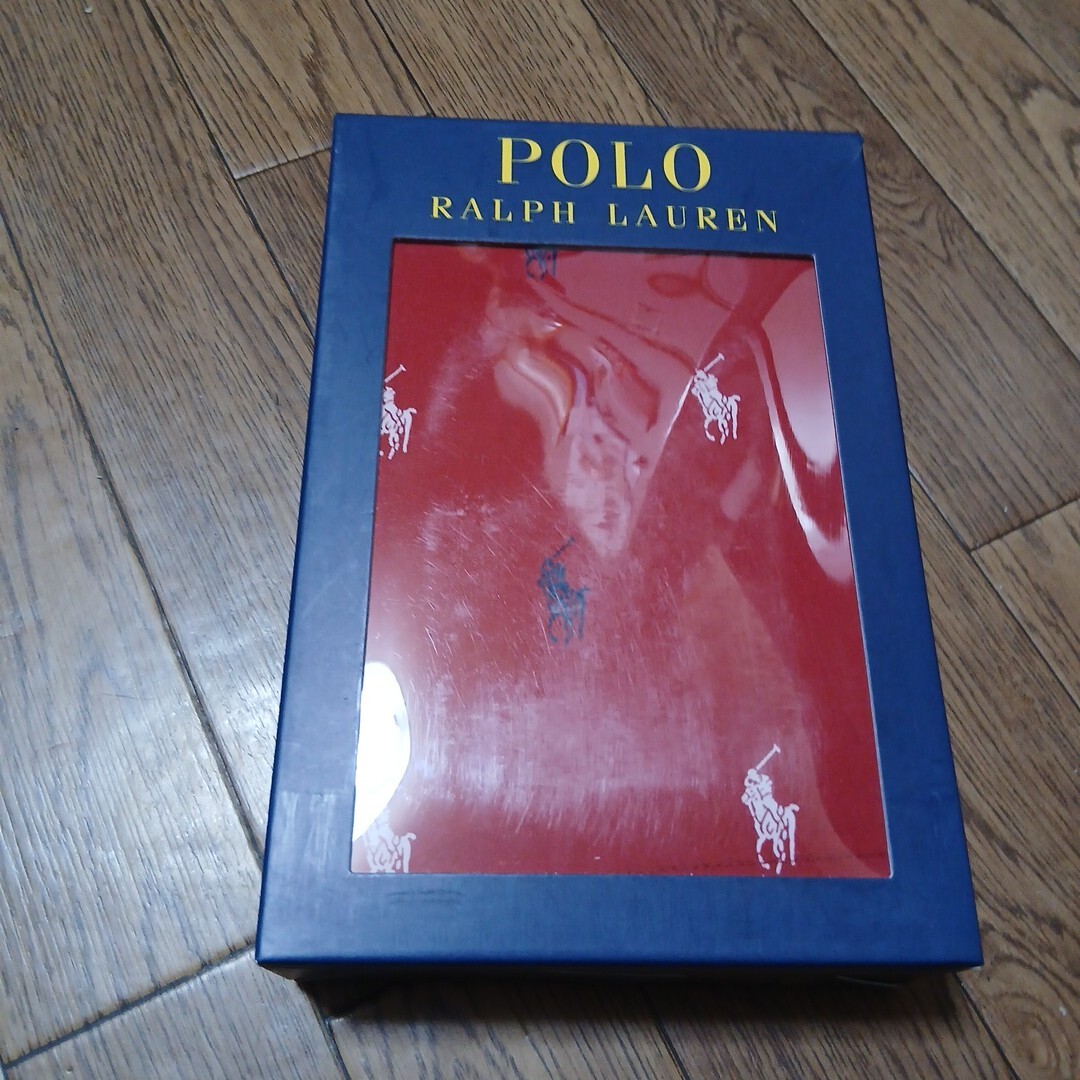 未使用★　 RALPH LAUREN ラルフローレン　トランクス　L　赤