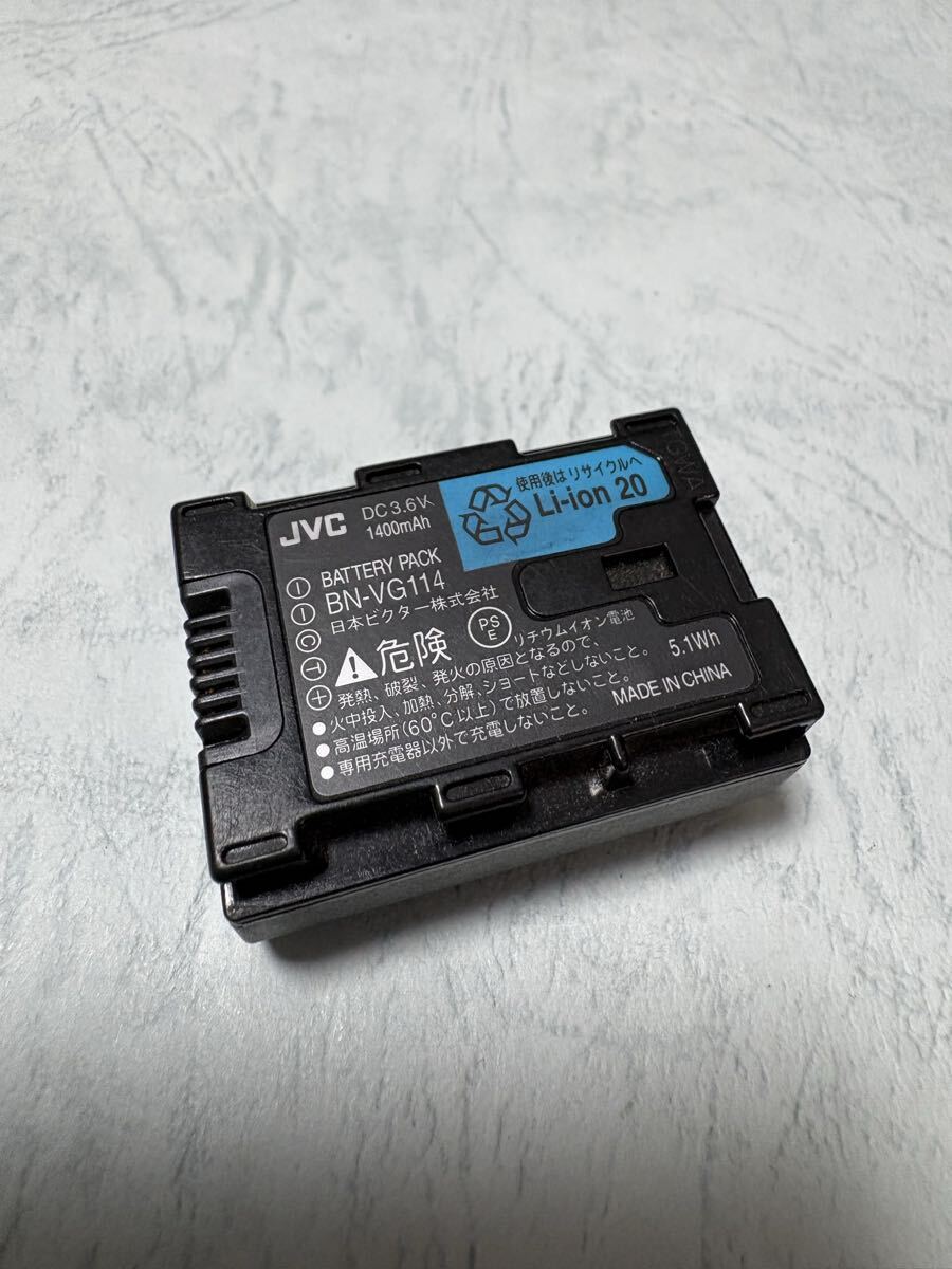 送料無料■中古■JVC純正品■BN-VG114■リチウムイオンバッテリー/電池パック■ケンウッド
