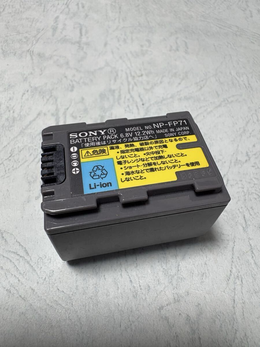 送料無料■中古■ソニー純正品■NP-FP71■リチウムイオンバッテリー/電池パック■SONY