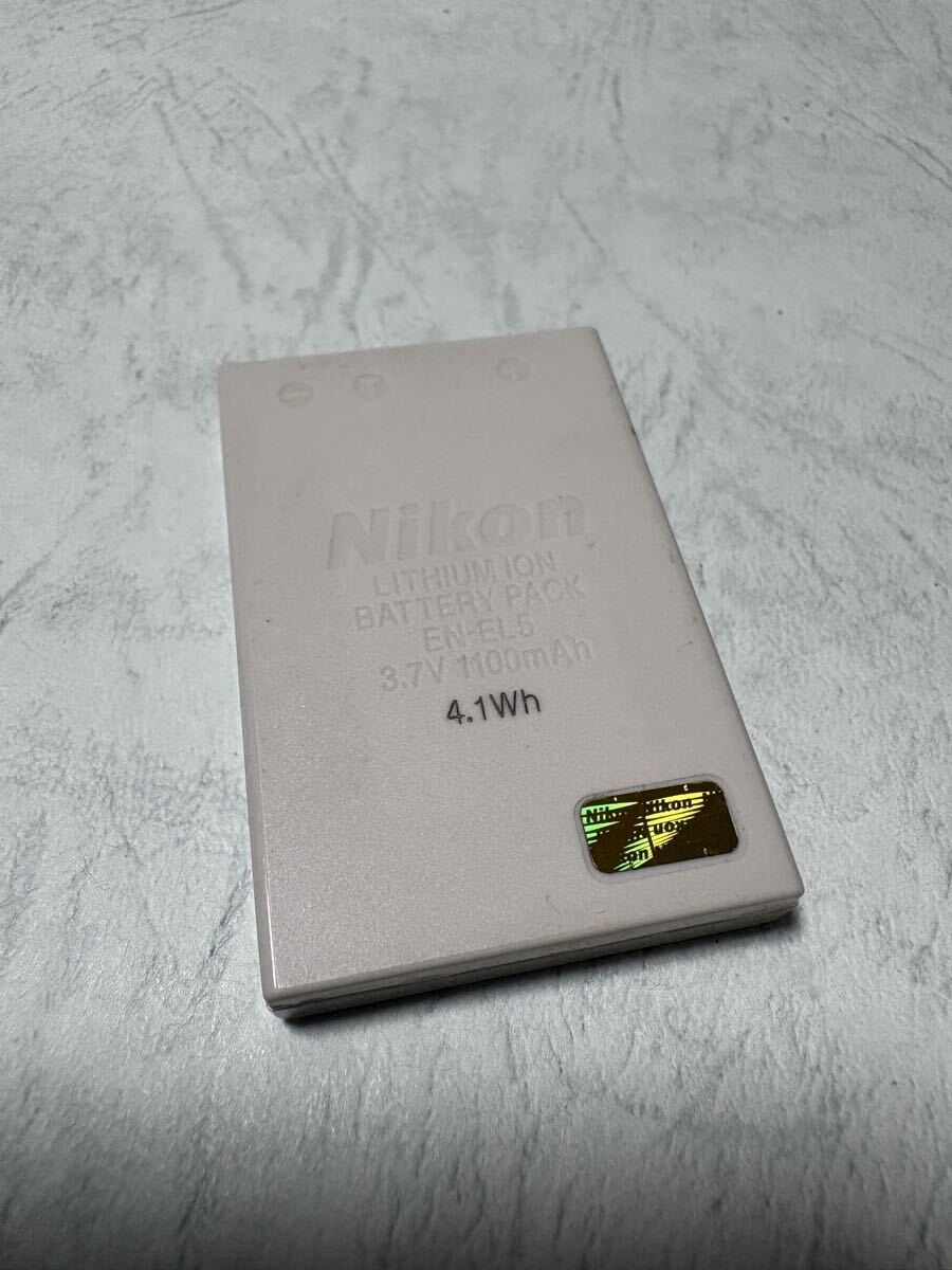 送料無料■中古■ニコン純正品■EN-EL5■リチウムイオンバッテリー/電池パック■Nikon