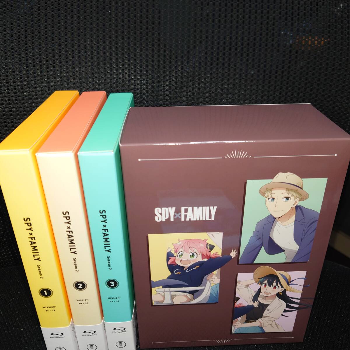 BD■スパイ×ファミリー SPY×FAMILY Season2 全3巻+収納BOX■難