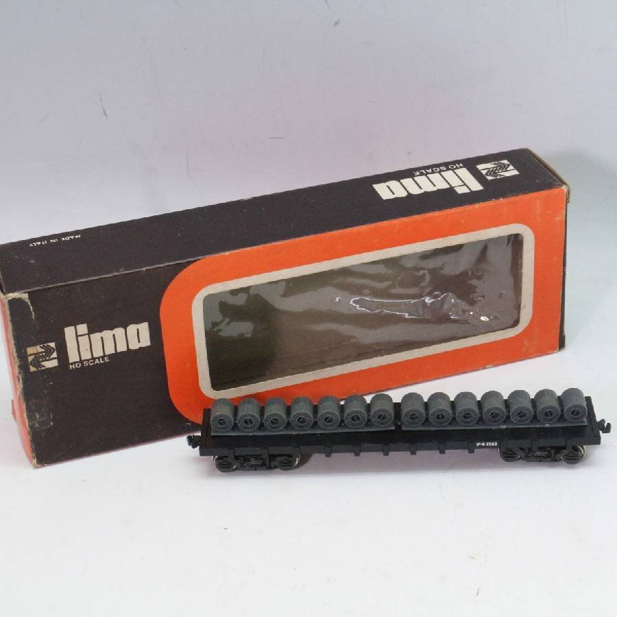 Lima リマ HOゲージ 貨車 チキ2500 ケーブルリール付き 箱付き 鉄道模型◆420f07