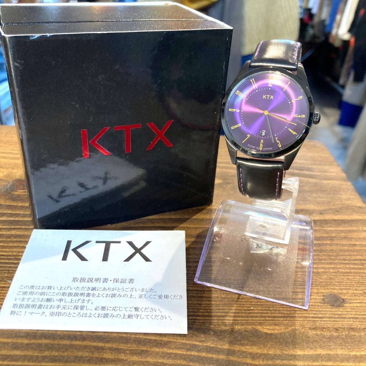MP357) KTX Bubble Super 腕時計 QUARTZ 電池交換済み 稼働品 箱付き 現状品 / バブルスーパー クォーツ