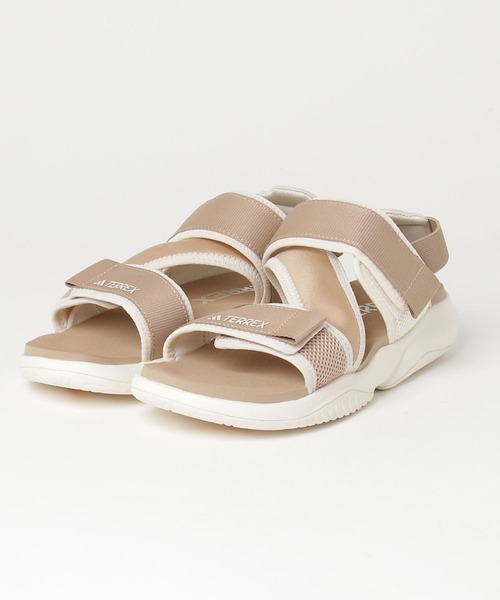 1・スピード発送 新品未使用 adidas(アディダス) TERREX SUMRA SANDALS クッション性 テレックス サンダル JR1157(ベージュ)２７．５CM