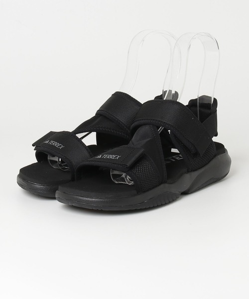 1・スピード発送 新品未使用 adidas(アディダス) TERREX SUMRA SANDALS クッション テレックス サンダル JR1155(ブラック)２７．５ＣＭ