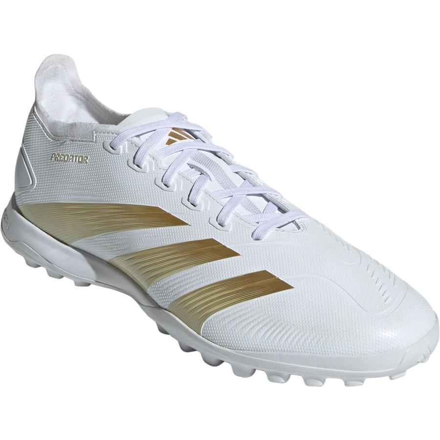 1・スピード発送 新品未使用 adidas PREDATOR LEAGUE TF トレーニングシューズ IF6378(ホワイト/ゴールドメタリック)２６．５ＣＭ
