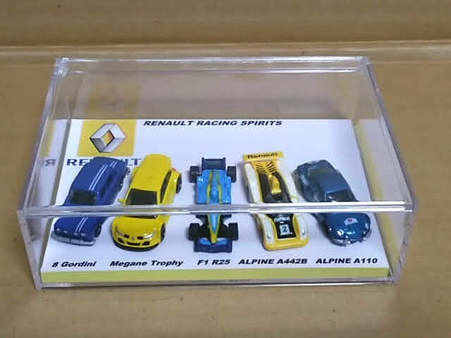 ★ルノー レーシング スピリッツ 全5種 ケース付き 缶コーヒーおまけ RENAULT RACING SPIRITS Roots