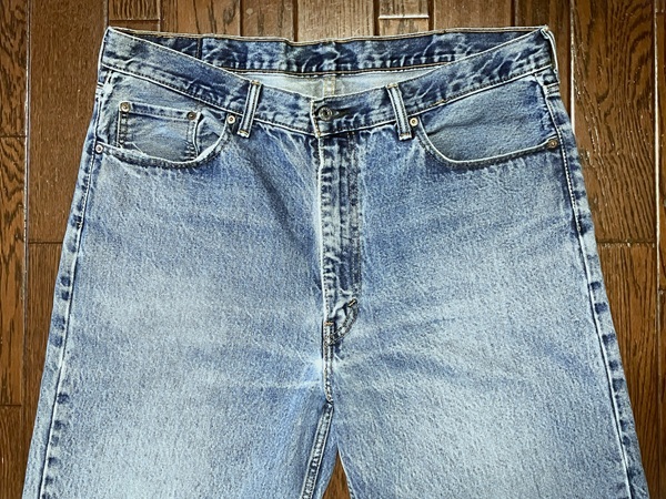 リーバイス Ｌｅｖｉ’ｓ ひげ落ち ブルー ジーンズ ジッパーフライ ビッグサイズ ジーパン 大きい デニム パンツ