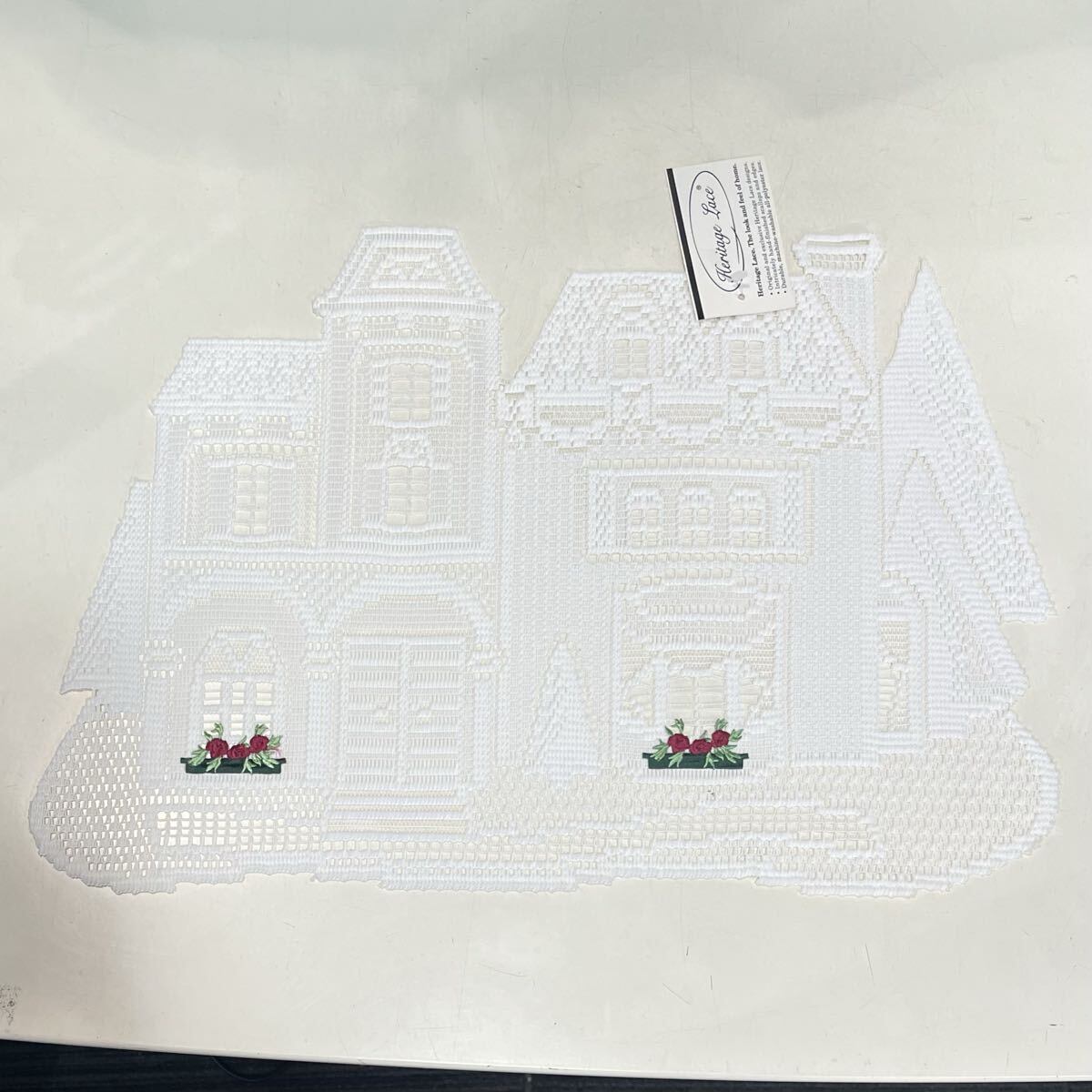 Heritage Lace ヘリテージレース プレースマット フラワーボックス ランチョンマット インテリア アート ヴィンテージ