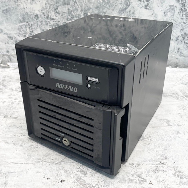 9217//BUFFALO バッファロー TeraStation TS3200D0202 NAS ネットワークHDD ケースのみ HDD無し 通電確認済み 