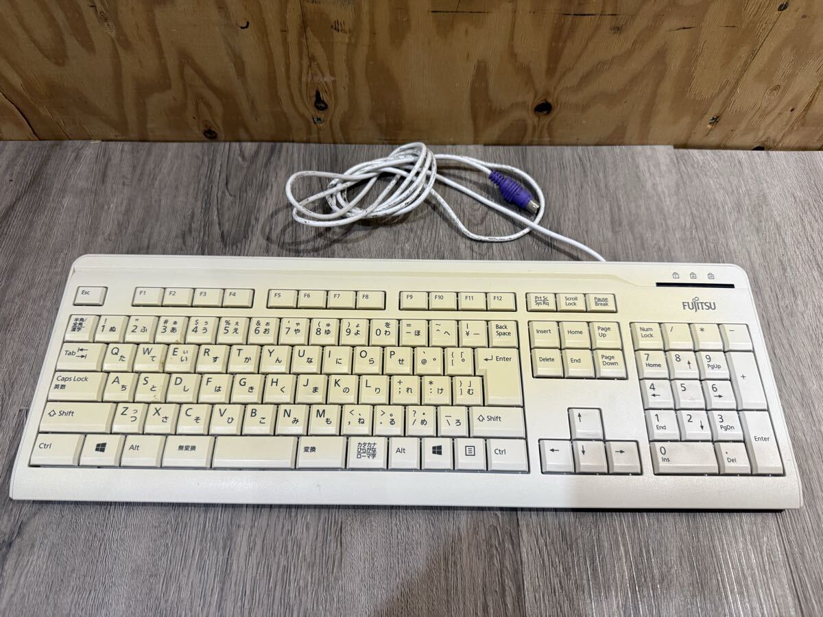 キーボード 富士通 FUJITSU KB410 G PS2 有線キーボード