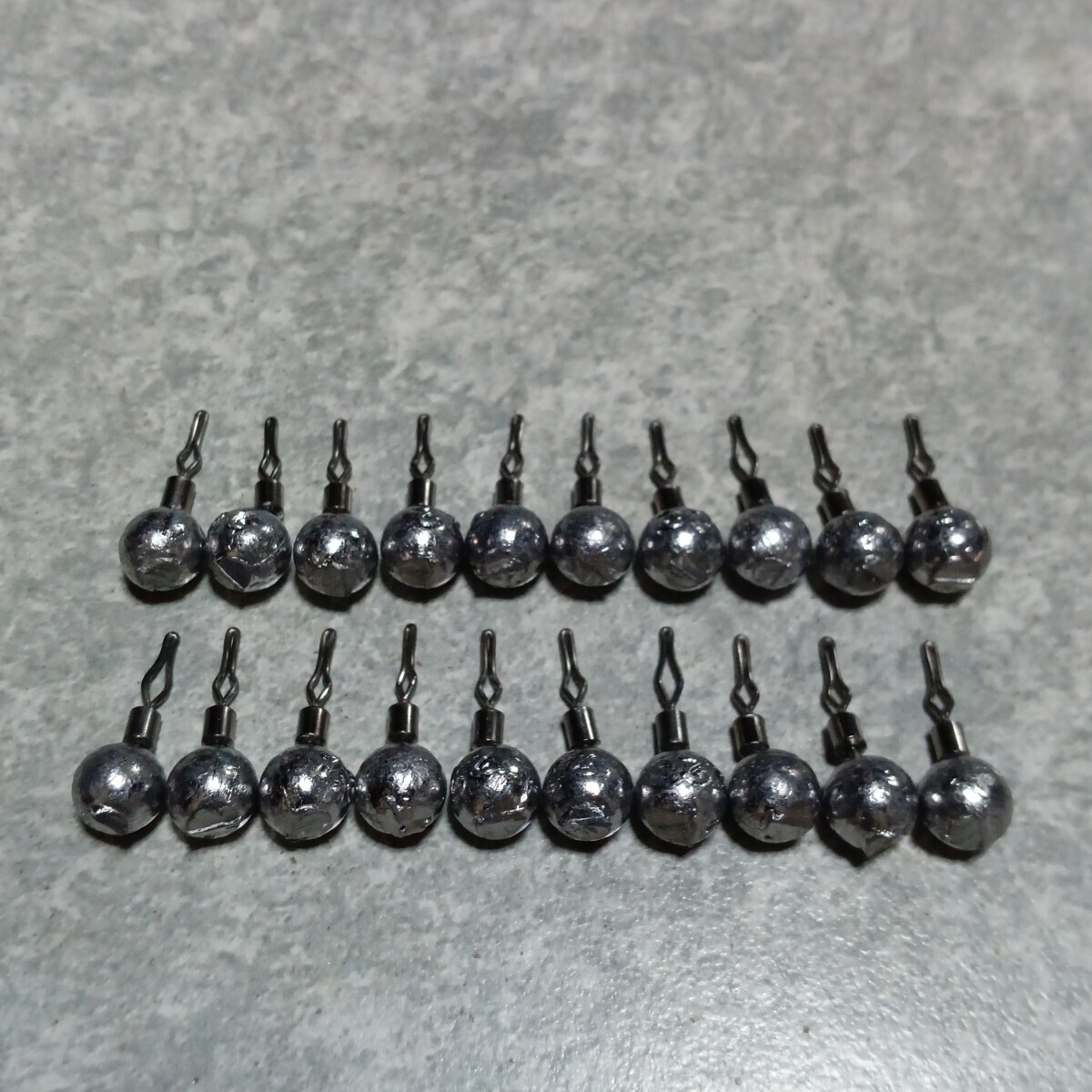 ダウンショットシンカー(2.2g)　　20個のセット