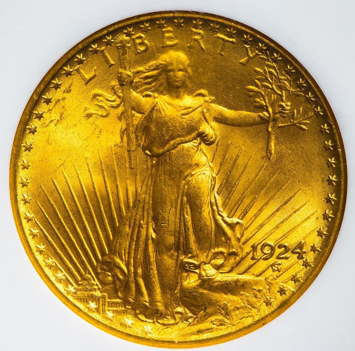 【NGC MS66】1924 $20 Double Eagle NGC MS66 Saint-Gaudensセントゴーデンズ ダブルイーグル20ドル米国金貨