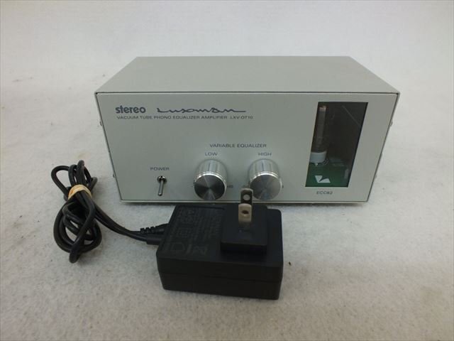 【01】LUXMAN ラックスマン LXV-OT10 フォノイコライザー 中古 現状品 260415S5792