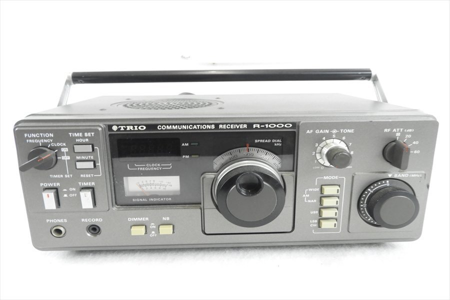 【07】TRIO トリオ R-1000 無線機 中古 現状品 260407B9870