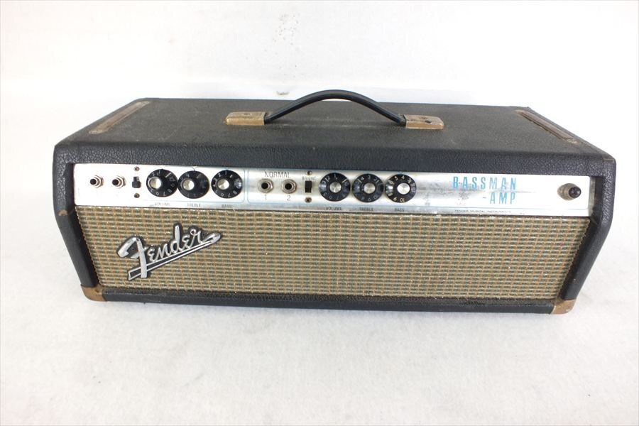 【09】Fender フェンダー BASSMAN-AMP ベースアンプ 中古 現状品 260509J6753