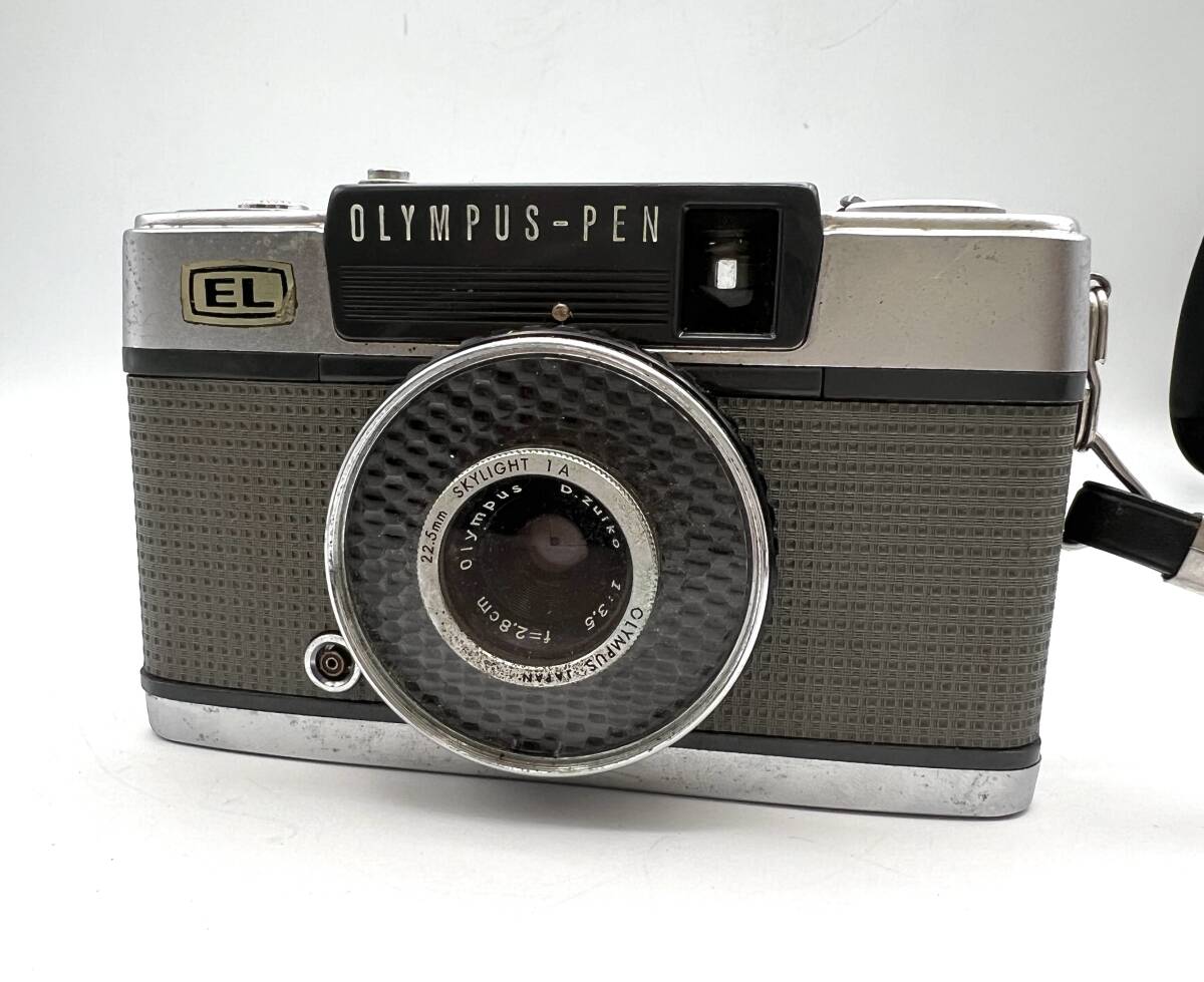 i1802C OLYMPUS-PEN PEN-EE オリンパス D.Zuiko 2.8cm F3.5 コンパクトフィルムカメラ 動作未確認