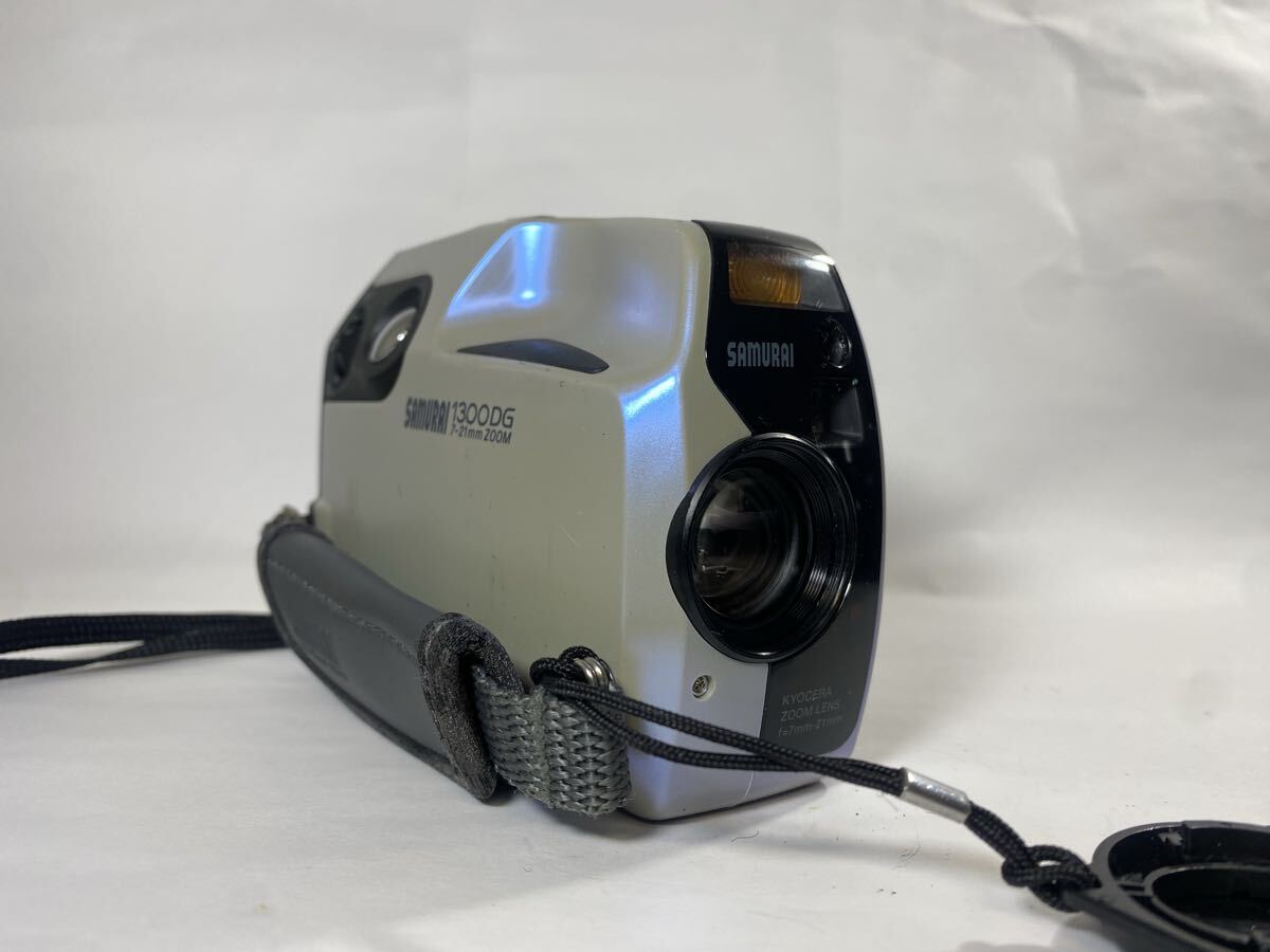 希少！珍品！京セラ KYOUCERA SAMURAI 1300DG 単三電池駆動 7-21mm ZOOM