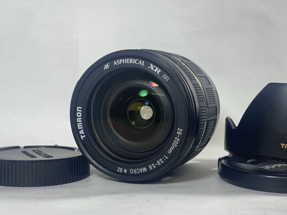 TAMRON タムロン AF 28-200mm F3.8-5.6 XR MACRO A03 for Nikon Fマウント レンズフード付属