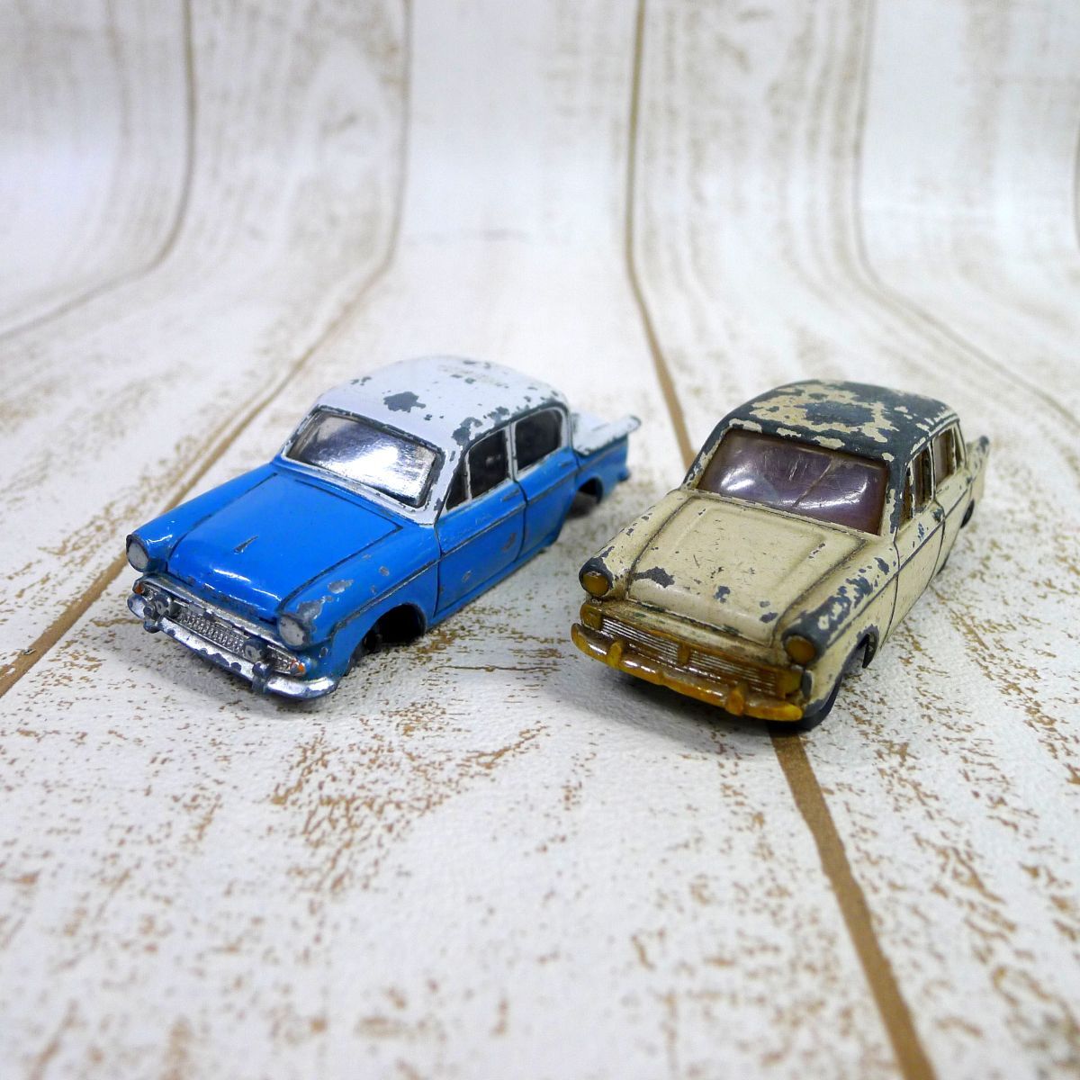 ★e404 アサヒ玩具 ミニカー2点 MODEL PET HILLMAN MINX No.9 SPOT-ON 北アイルランド製 Tri-ang HILLMAN MINX 1500/60