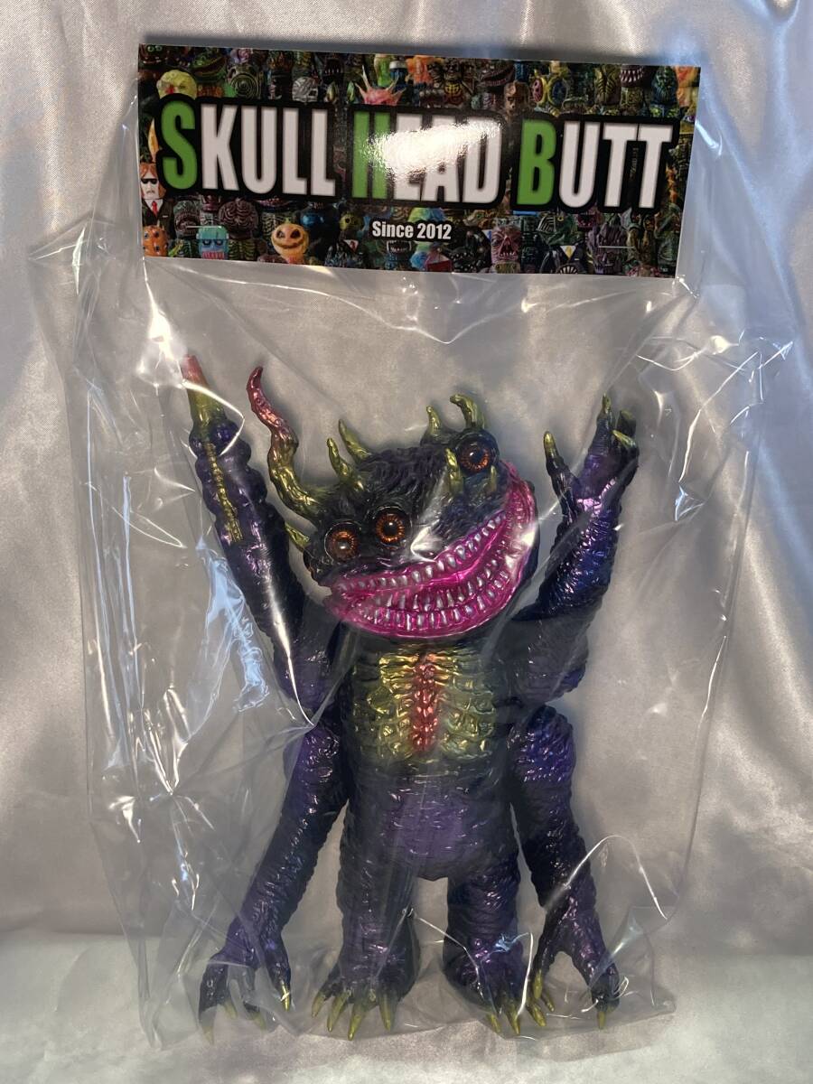 スカルヘッドバット カオスX 4本腕 ソフビ フィギュア ミュータント マーミット ターゲットアース SKULL HEAD BUTT MARMIT TARGET EARTH