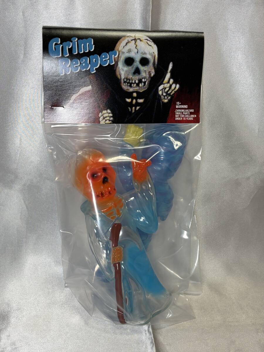 丸八玩具 世界のバケモノ図鑑 Grim Reaper & Mummy shelterbank ソフビ シェルターバンク ヘッドロックスタジオ HEADLOCKSTUDIO izumonster