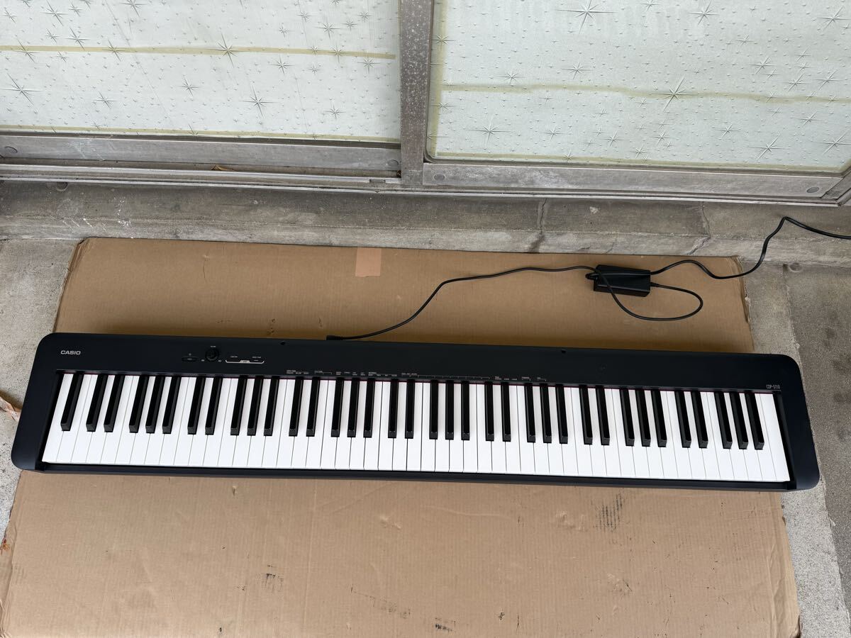 CASIO カシオ 電子ピアノ CDP-S110 キーボード ★ 現状品 鍵盤での音出しのみ確認済み 