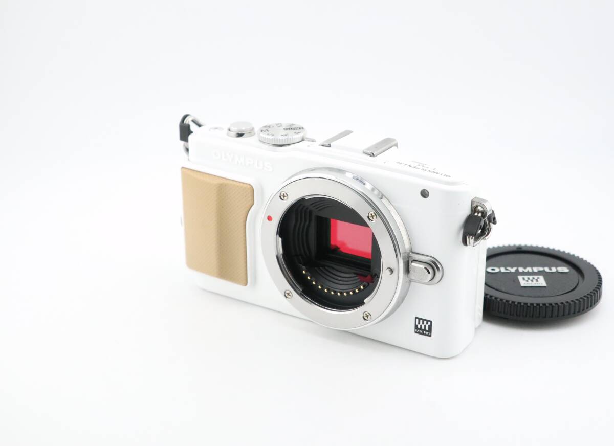 ★良品★ショット数1,687回★オリンパス OLYMPUS E-PL5 ボディ ホワイト★　W0555＃4992