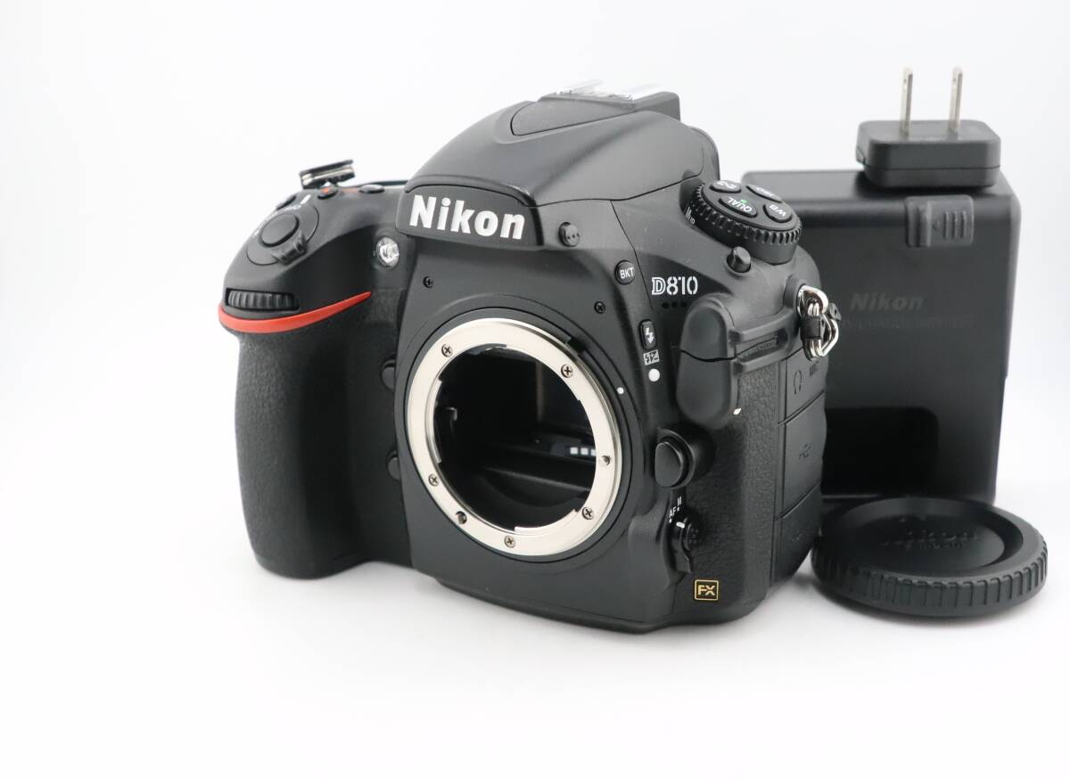★極上品★ショット数18,512 回★ニコン NIKON D810 ボディ 充電器付★　W0570＃4856