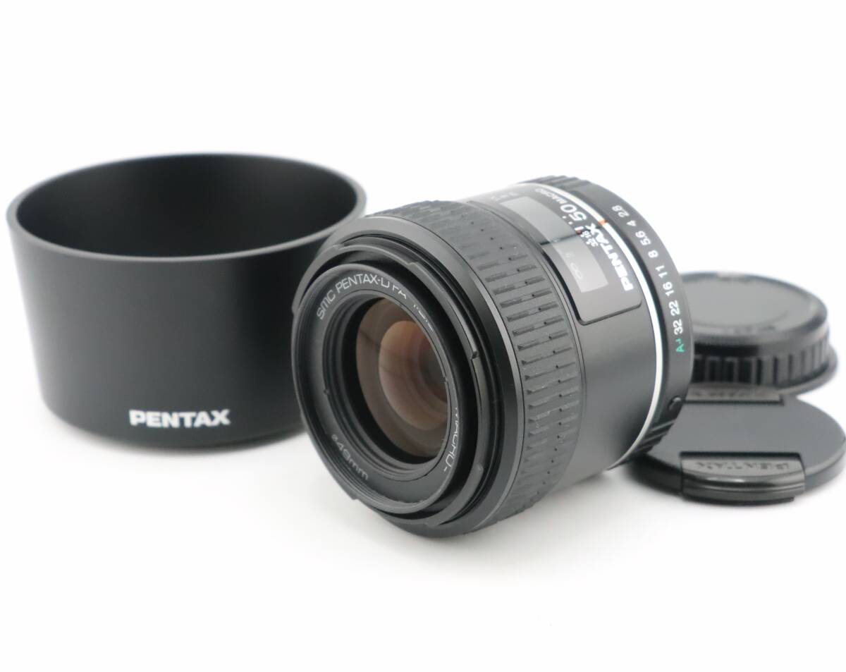 ★美品★ペンタックス PENTAX SMC PENTAX-D FA 50mm F2.8 MACRO ★　W0566＃5029