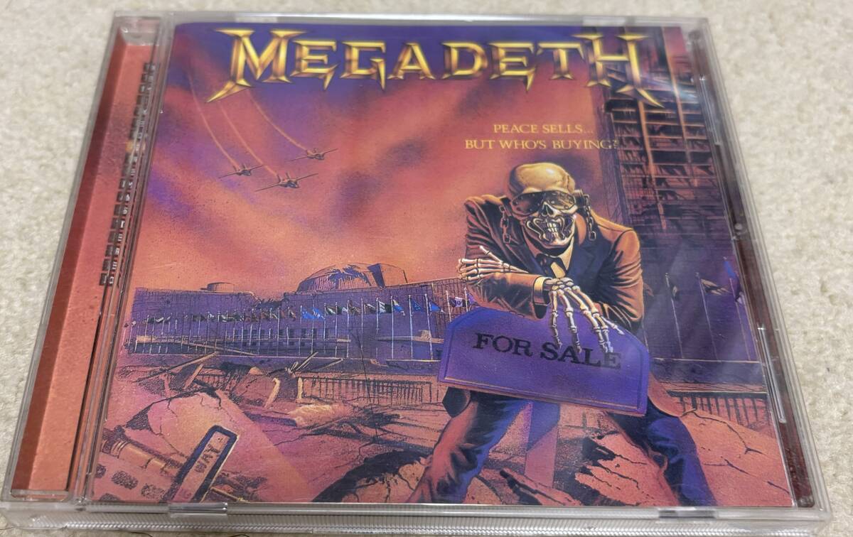 megadeth peace sells but who's buying? 激安 スラッシュ sacred reich metallica overkill voivod evildead agent steel atrophy sod