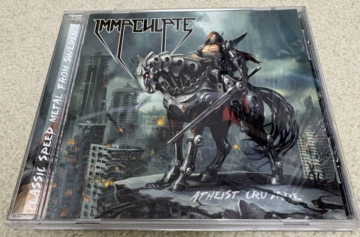 immaculate atheist crusade スラッシュ 激安 exodus metallica intruder sadus holy terror toxik evildead forbidden razor megadeth