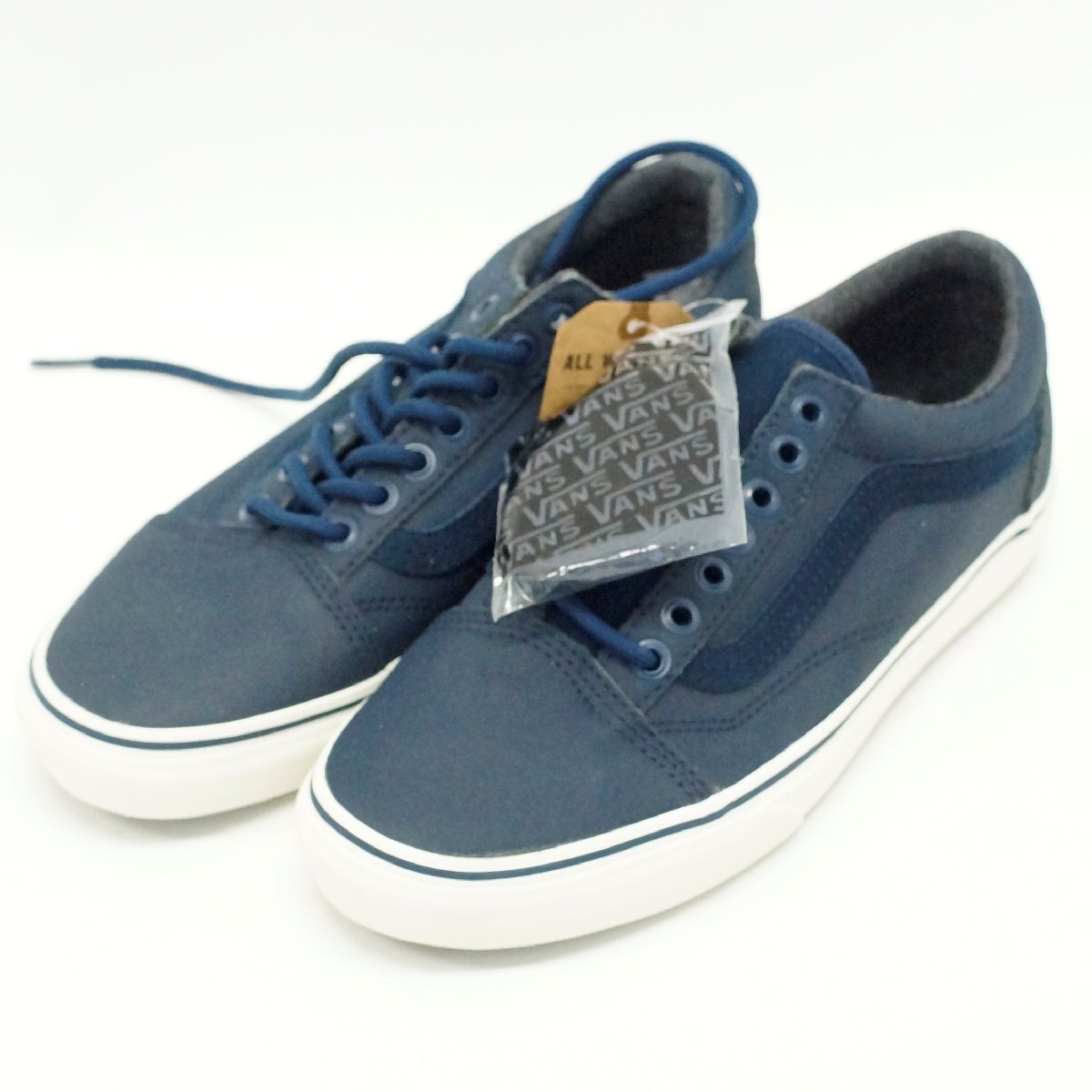 未使用 タグ付 VANS バンズ スニーカー Old Skool MTE オールド スクール スニーカー 26.0㎝ 紺 ネイビー系