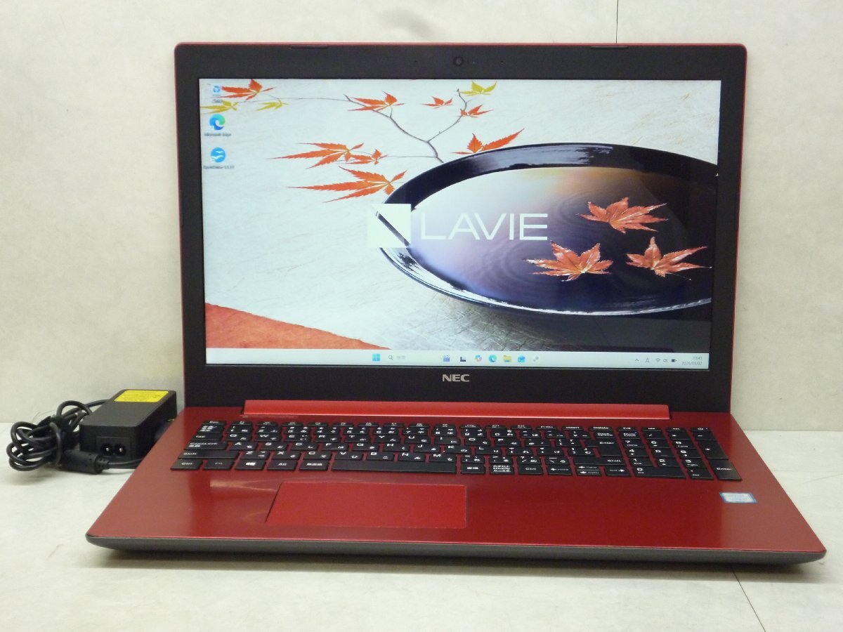 ☆第8世代☆NEC☆LaVie NS700/MAR-E3☆Core i7 1.80GHz/8GB/1TB/高解像度1920×1080/BD/無線/Bluetooth/カメラ/Office/DtoD領域☆