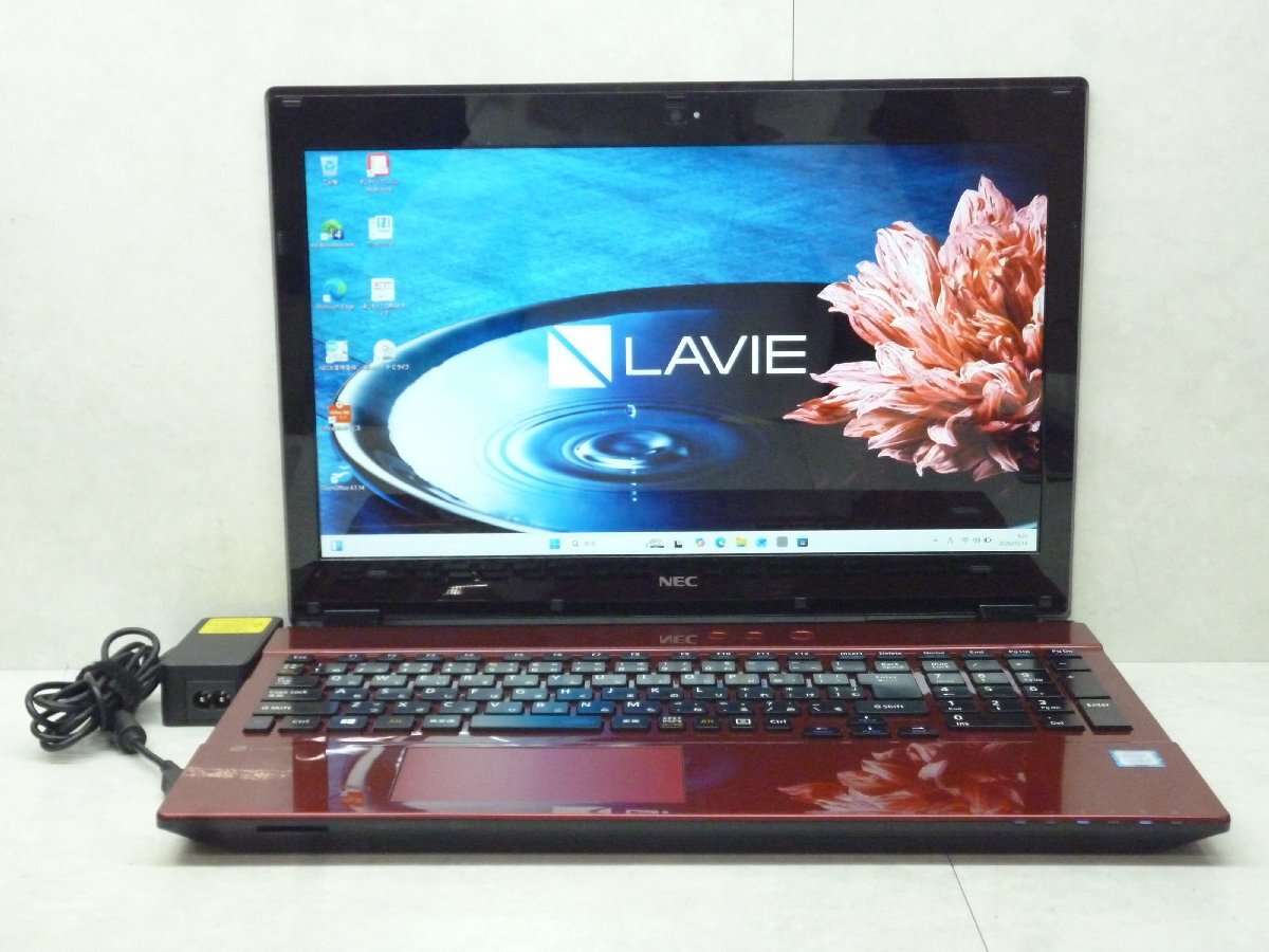 ☆良好品☆第7世代☆NEC☆LaVie NS350/HAR-E3☆Core i3 2.30GHz/4GB/1TB/高解像度/BD/無線/Bluetooth/カメラ/Office/Win11 DtoD領域☆