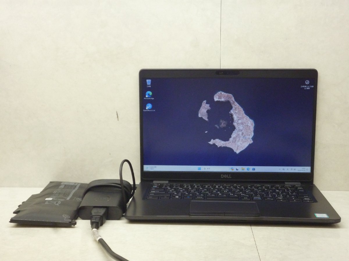☆1円☆第8世代☆DELL☆LATITUDE5300☆Core i7 1.90GHz/16GB/SSD500GB/高解像度/無線/Bluetooth/カメラ/Office/Win11 DtoD領域/難有り☆