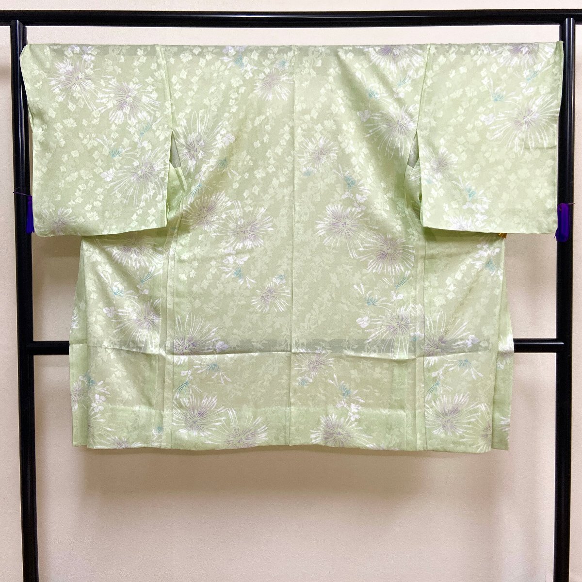 着物月花 紋紗 可憐な花 夏羽織 未使用品 正絹 ちりよけ 和装コート 夏着物 スリーシーズン 春夏秋 tki704