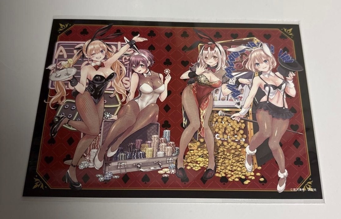 当選品 カッコウの許嫁 イラストカード
