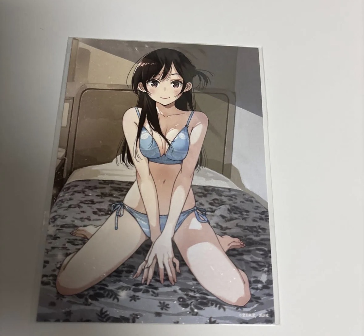 当選品 彼女お借りします イラストカード