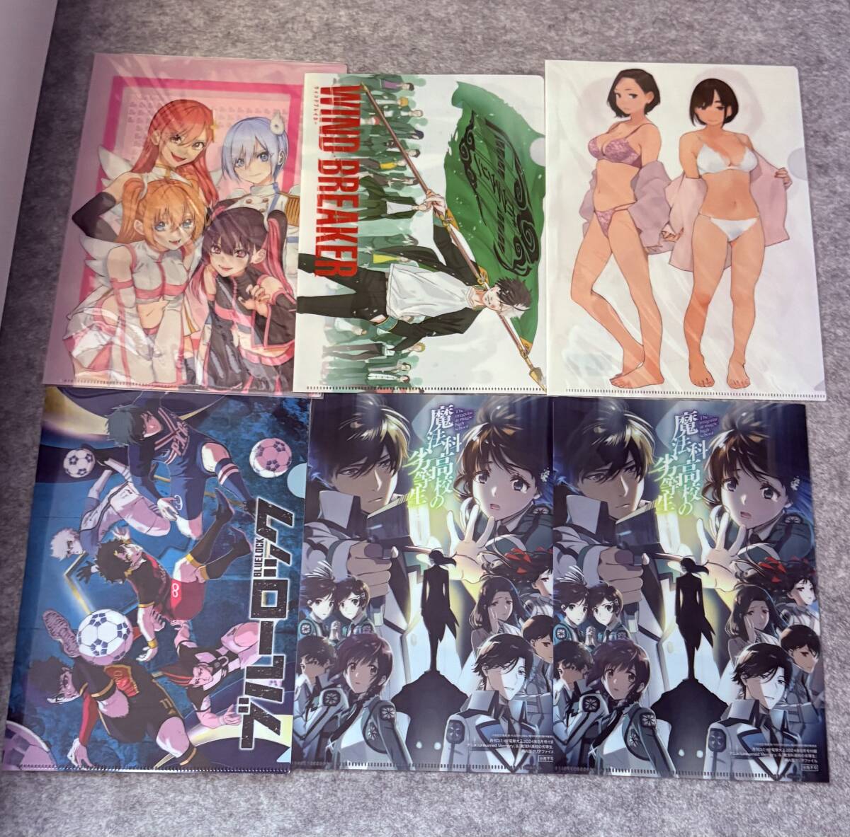 クリアファイル 6点セット
