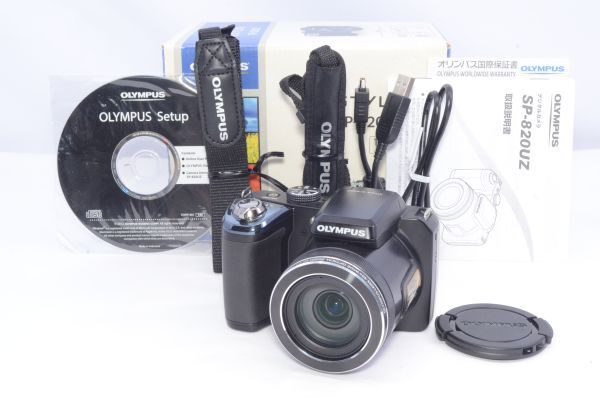 OLYMPUS オリンパス STYLUS SP-820U デジタルカメラ 単三電池で稼働