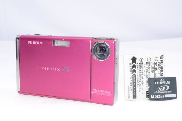 FUJIFILM 富士フィルム FinePix Z5FD デジタルカメラ XDピクチャーカード付き