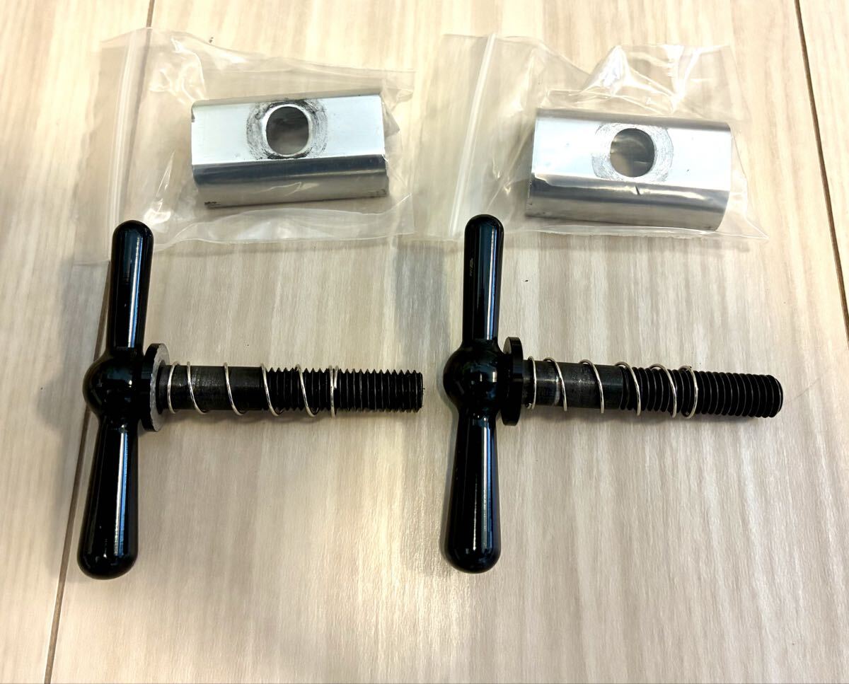 ［中古美品］ブロンプトン BROMPTON ヒンジクランプセット　ブラック