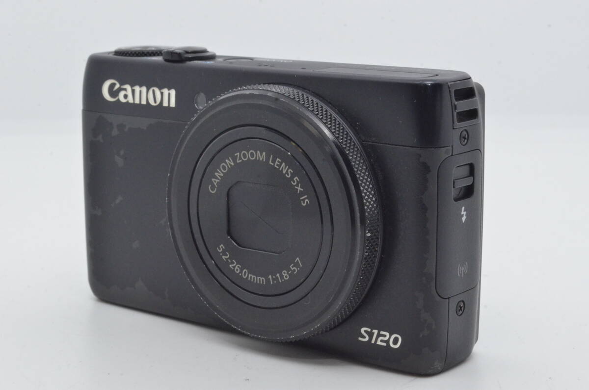 【外観並級】Canon キャノン PowerShot S120 ブラック　#k1647