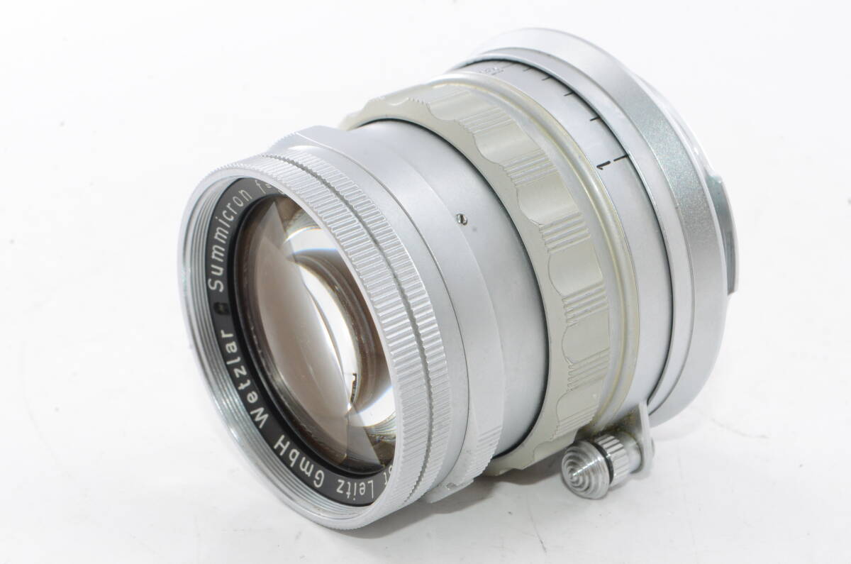 【外観並級】Leica Summicron 50mm F2 Ernst Leitz GmbH Wetzlar　#h12741