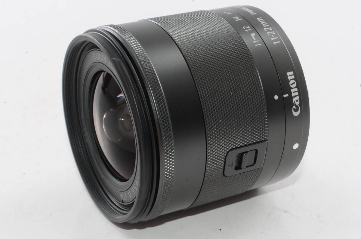 【外観特上級】CANON EF-M 11-22mm F4-5.6 IS STM　#a14028