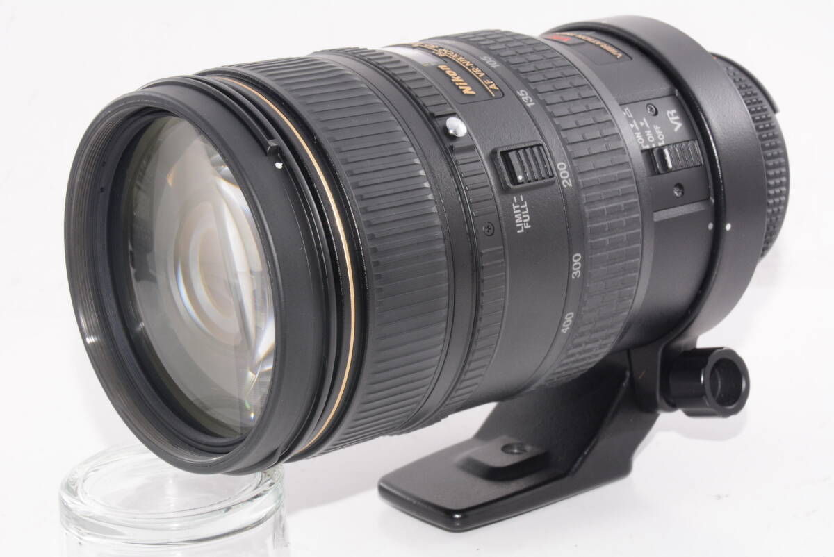 【外観特上級】Nikon ニコン AF VR-NIKKOR 80-400mm F4.5-5.6 D ED　#k1287